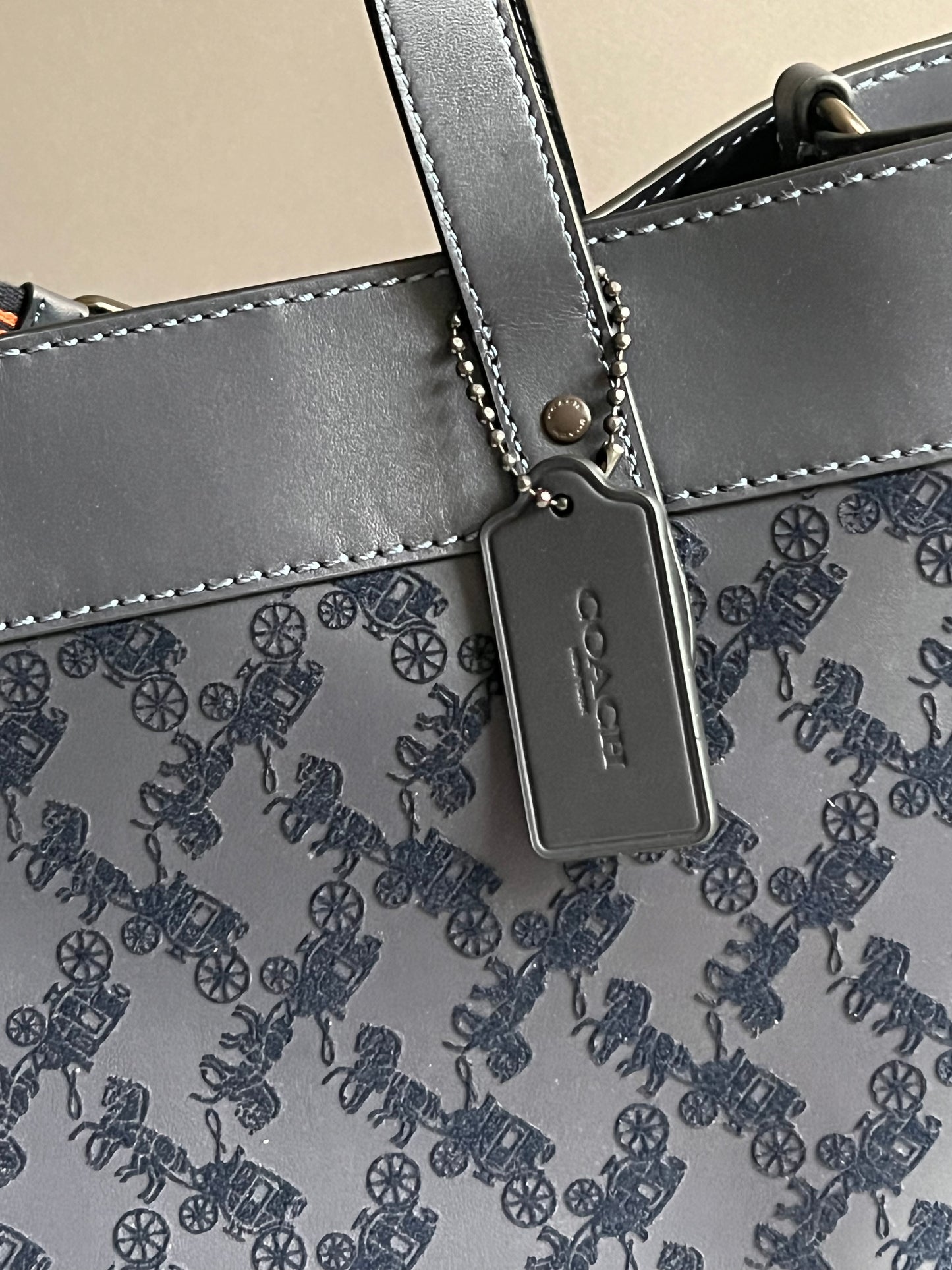 Coach Field Tote 40 with Horse and Carriage