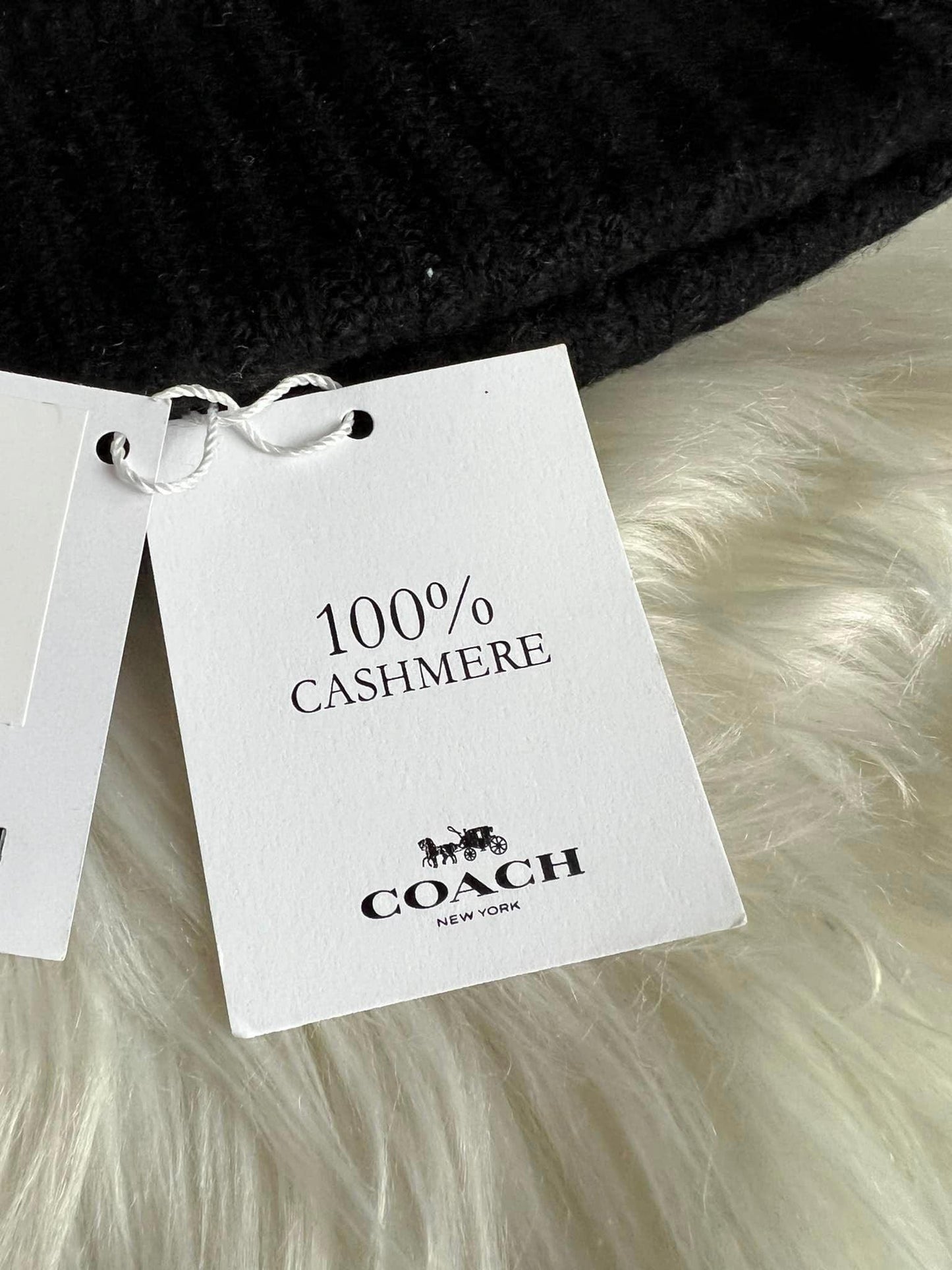 Coach Cashmere Beanie