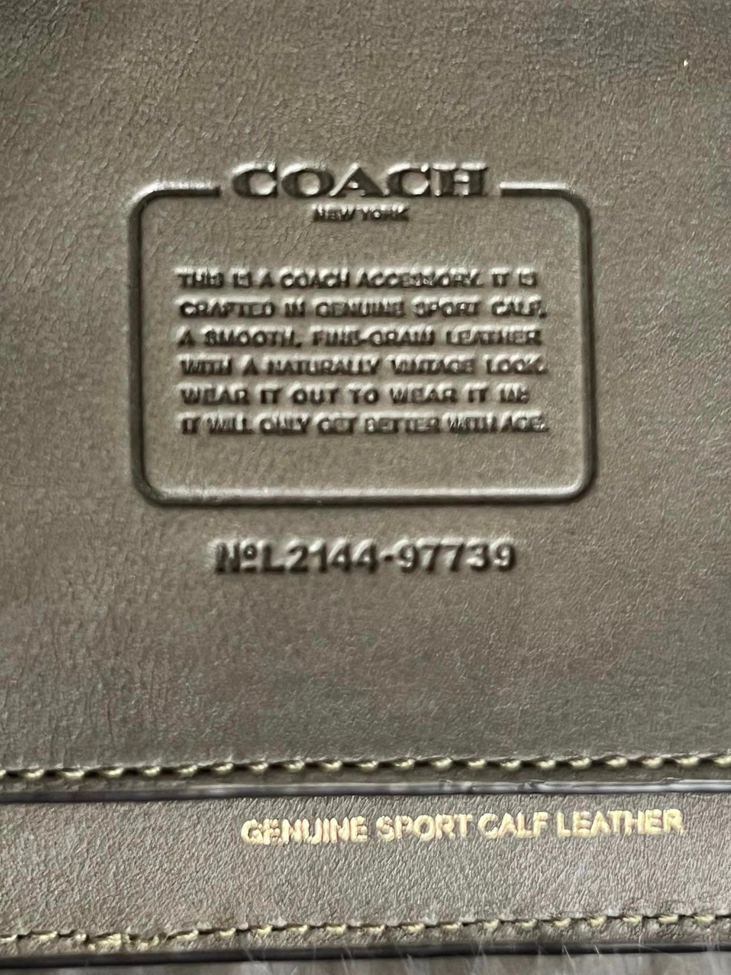 Coach Men’s 3-in-1 Wallet