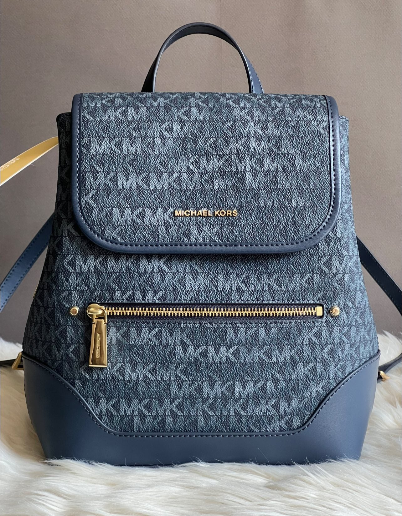Michael Kors Harrison Medium Logo Backpack