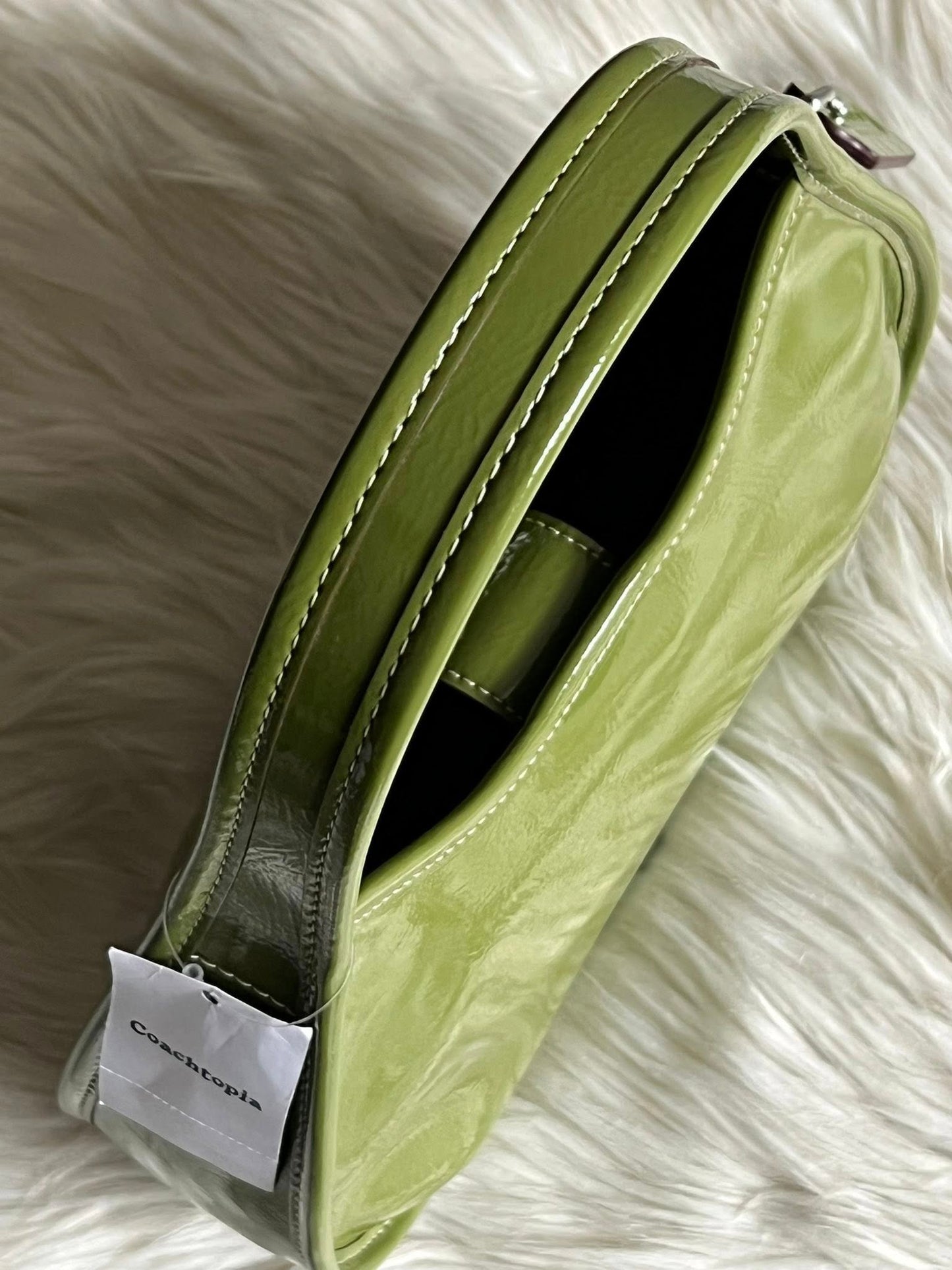 Coachtopia Ergo in Crinkled Patent Leather