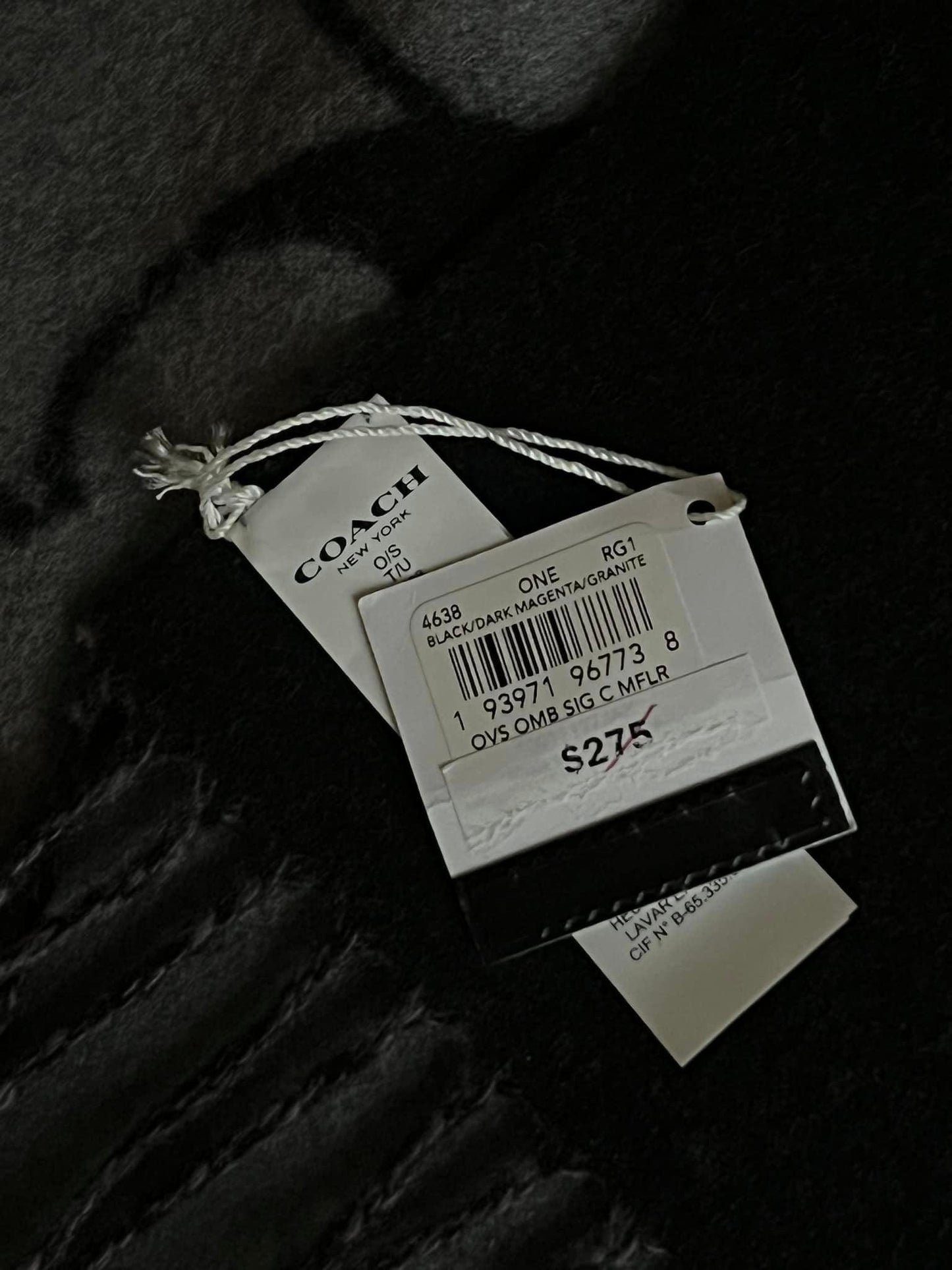 Coach Signature Oversized Muffler