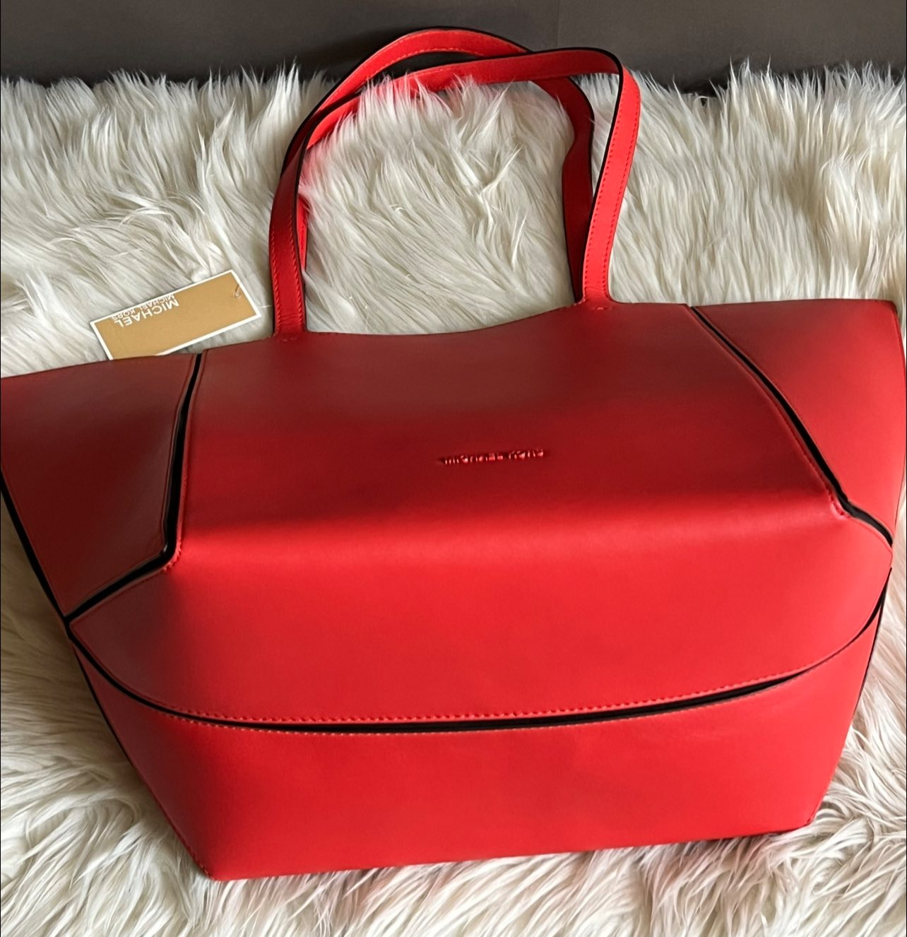 Michael Kors Jordi Large Leather Tote Bag