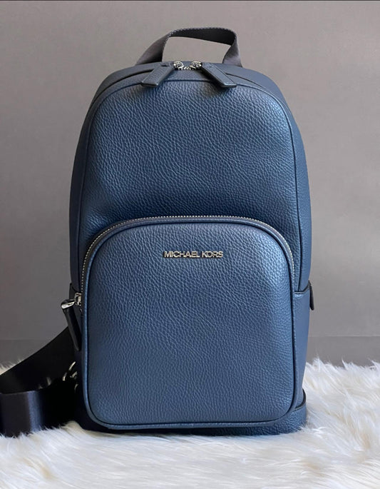 Michael Kors Cooper Pebbled Leather Sling Pack