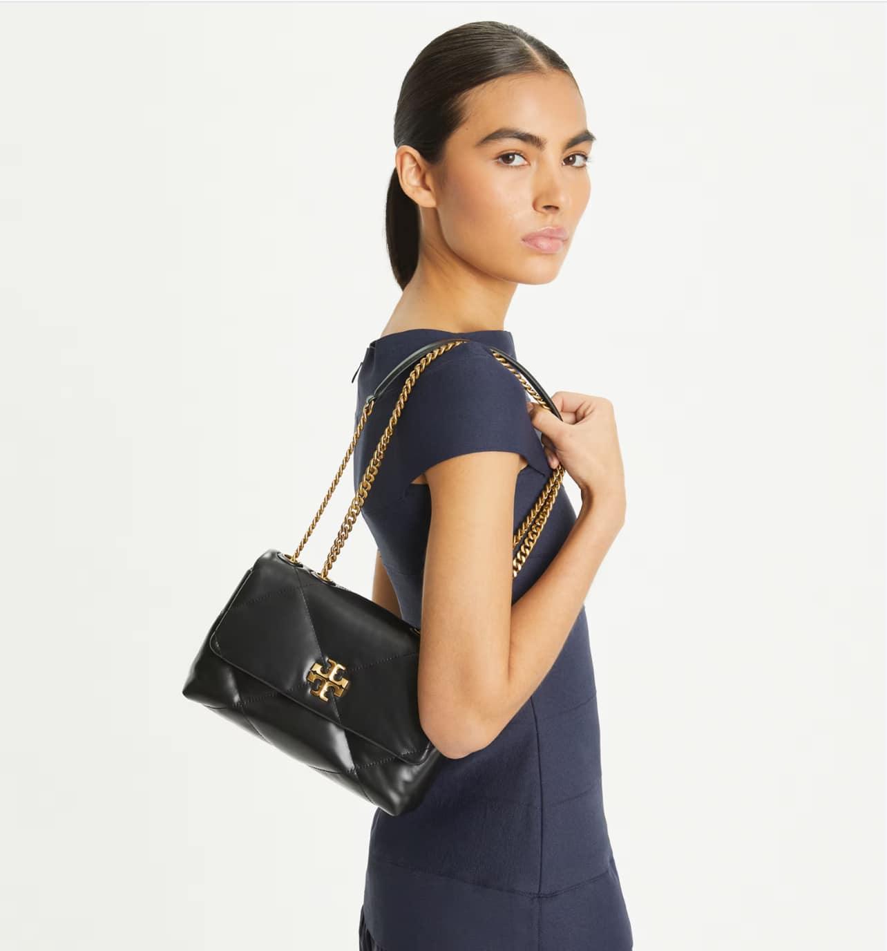 Tory Burch Small Kira Diamond Quilt Convertible Shoulder Bag