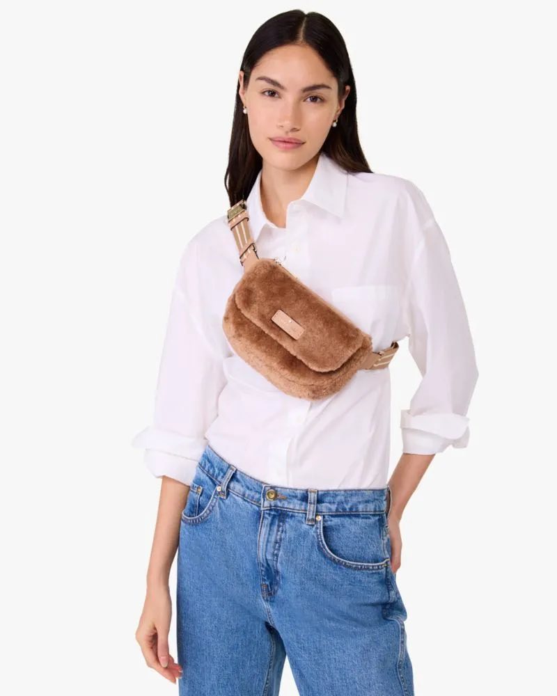 Kate Spade Faux Fur Belt Bag