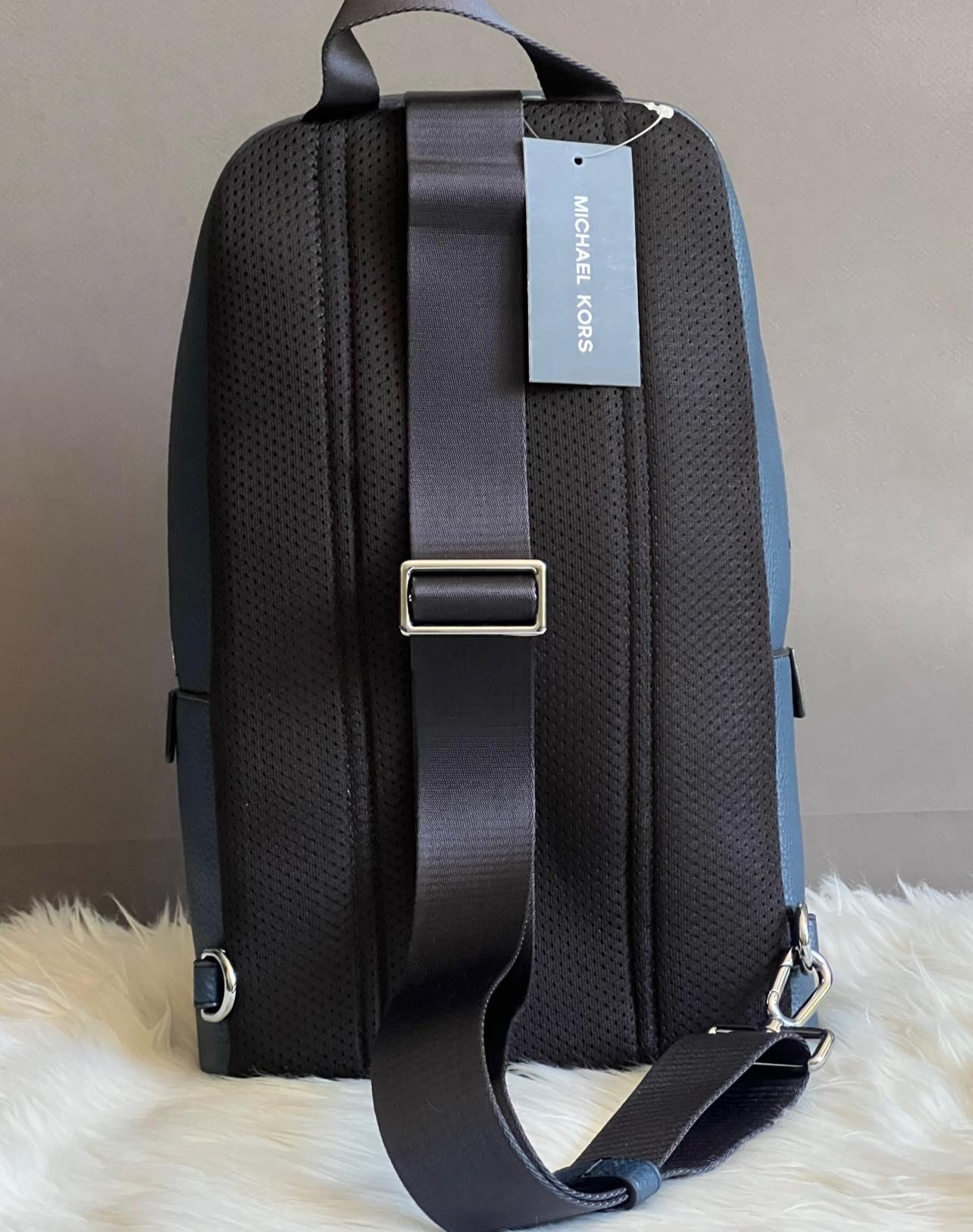 Michael Kors Cooper Pebbled Leather Sling Pack