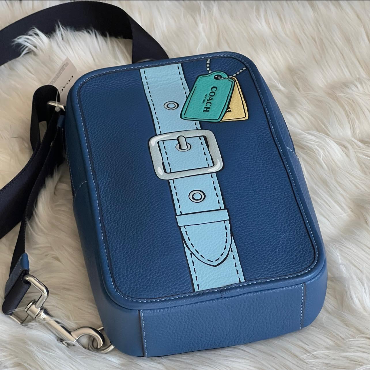 Coach Sullivan Pack with Trompe L’oeil Print