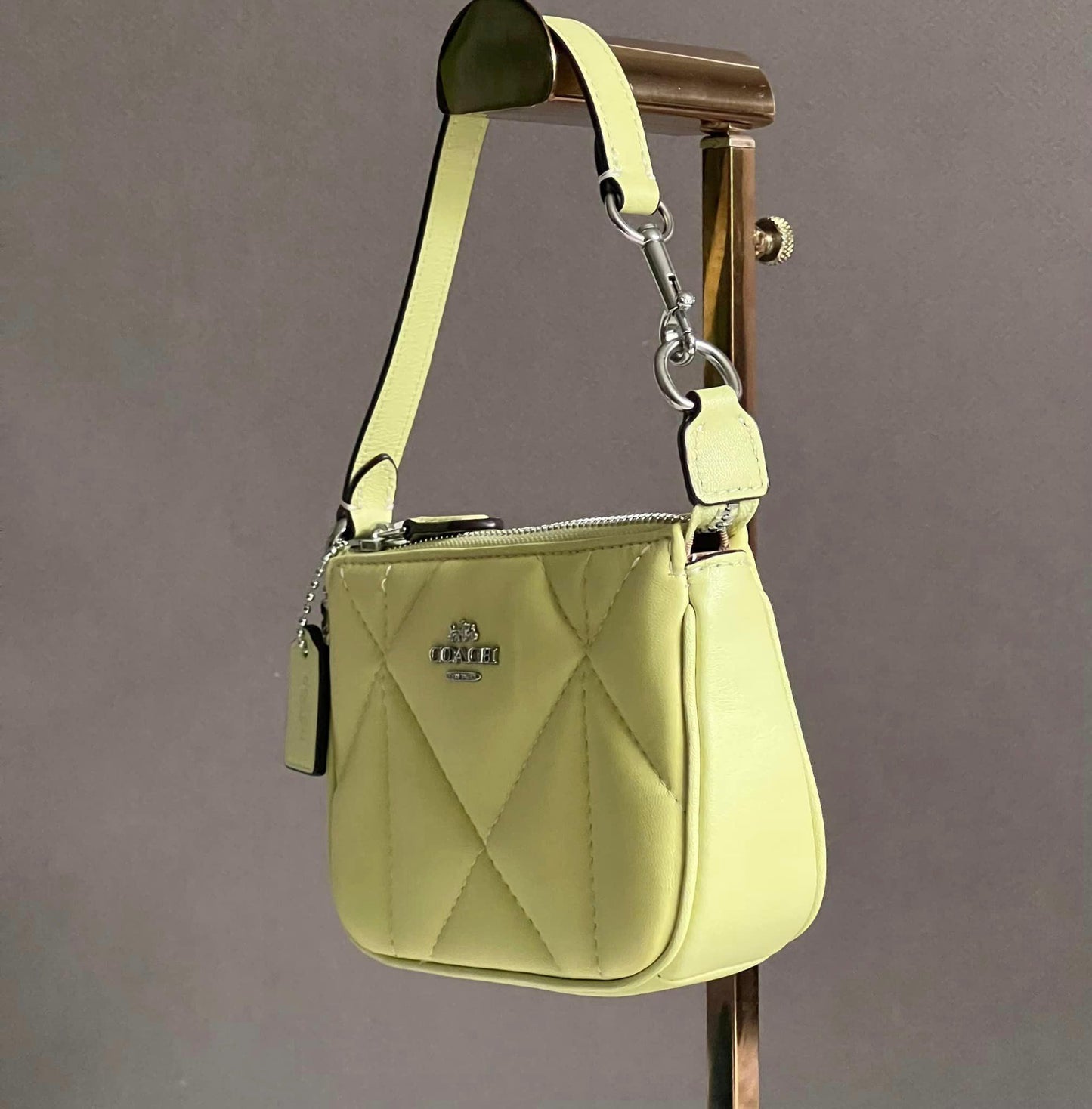 Coach Nolita 15 With Puffy Diamond Quilting