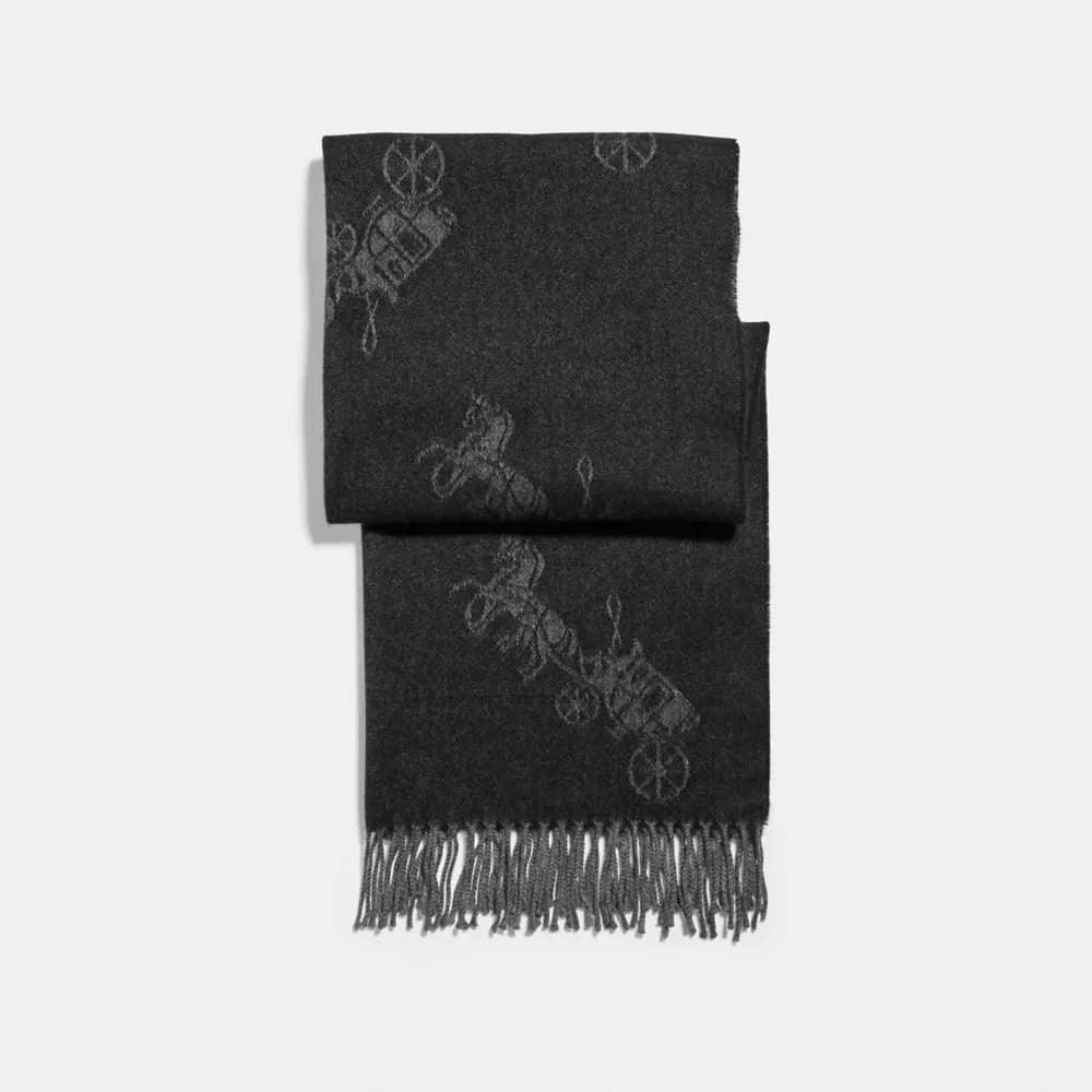 Coach Horse And Carriage Oversized Muffler