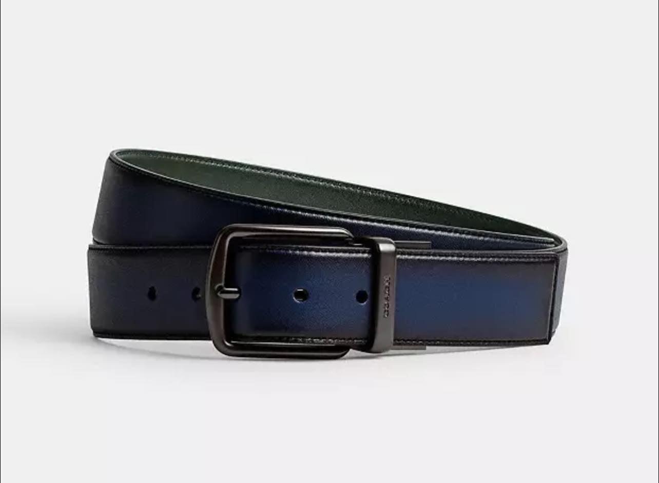 Coach Men’s Harness Buckle Reversible Belt