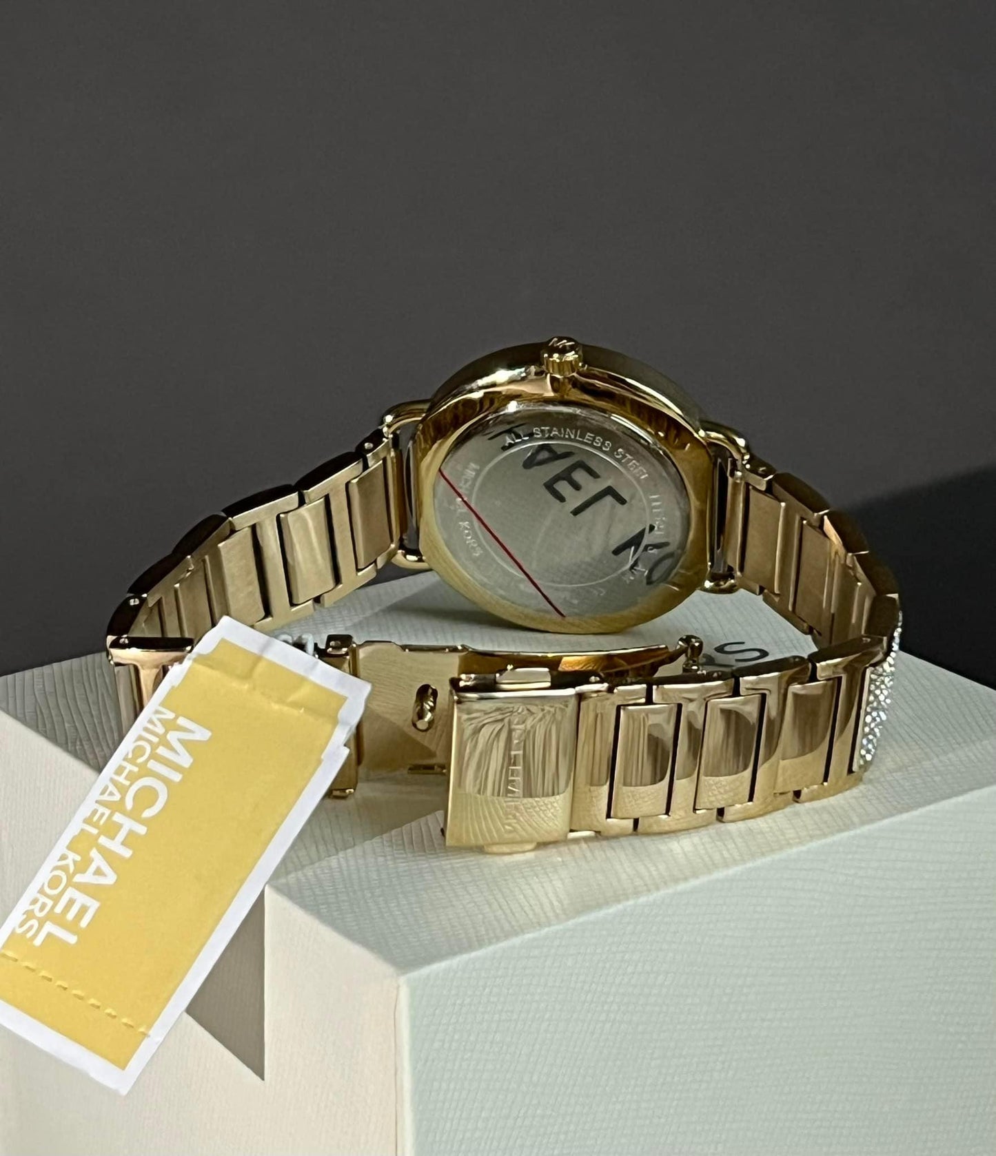 Michael Kors Women's Portia Pave Gold Dial Watch