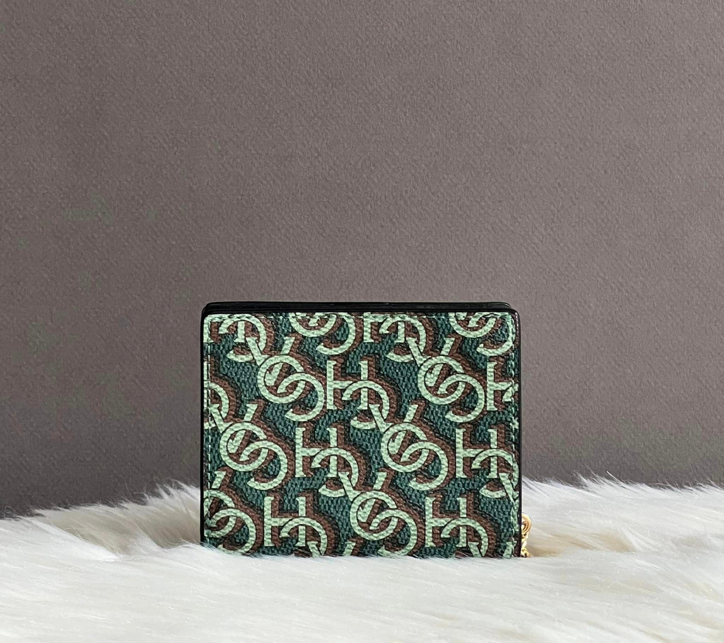 Coach Snap Wallet With Coach Monogram Print