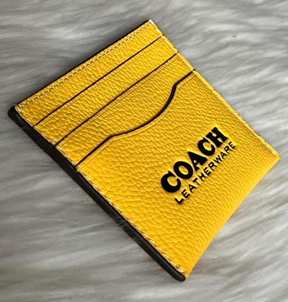 Coach Flat Card Case Leatherware