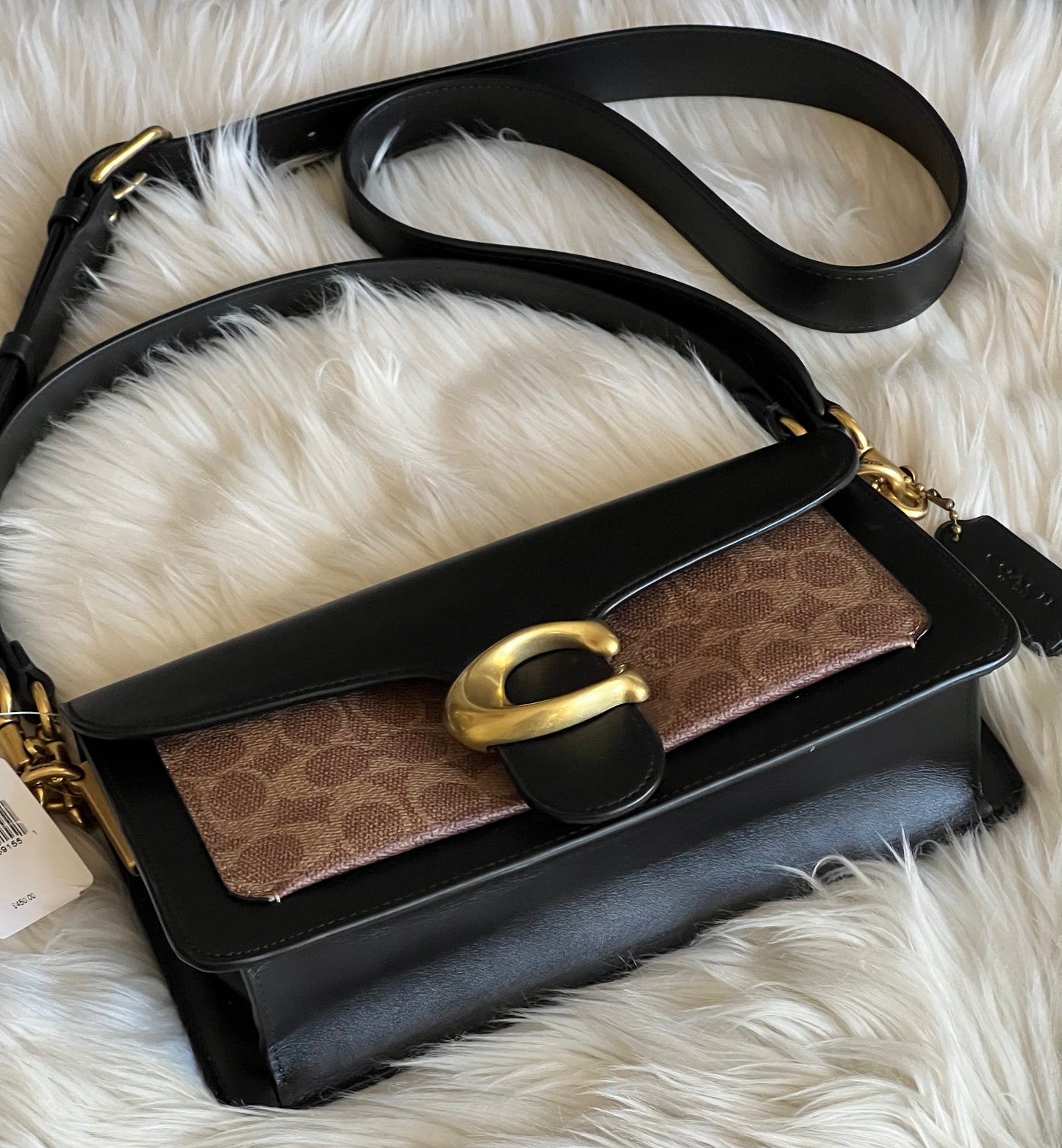 Coach Tabby Shoulder Bag 26 With Signature Canvas