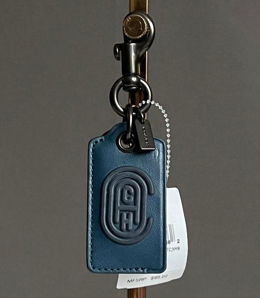 Coach 2021 SS Bottle Opener Key Fob with Coach Patch