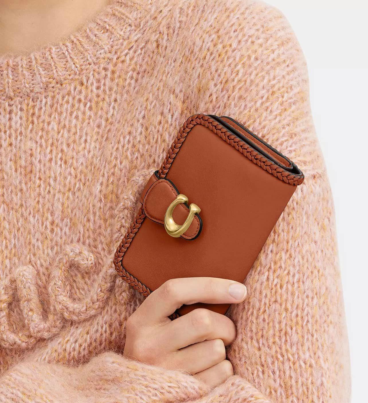 Coach Tabby Medium Wallet with Braid