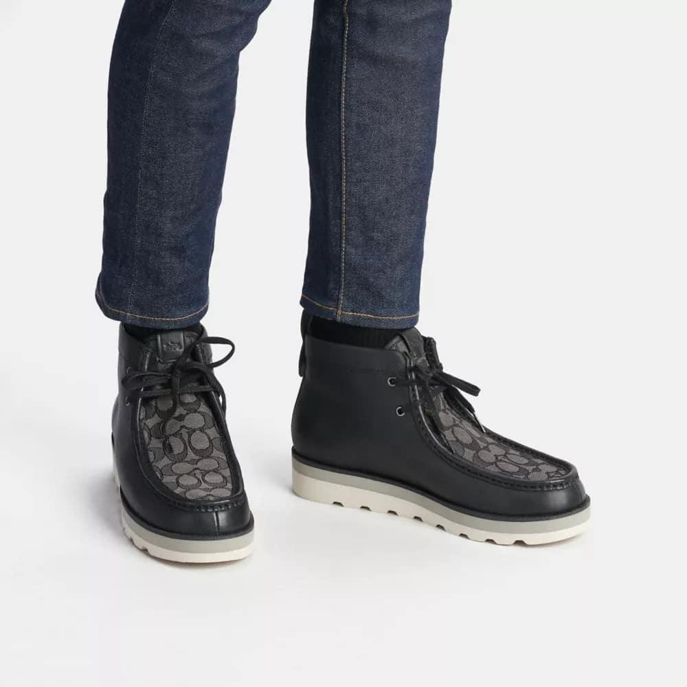 Coach Chukka Boot in Signature Jacquard