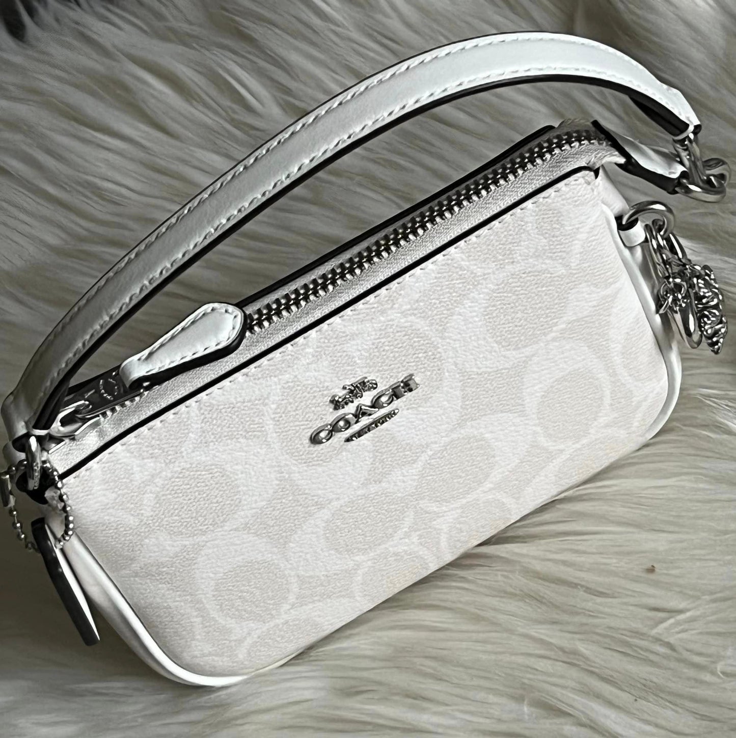 Coach Boxed Nolita 15 In Signature Canvas