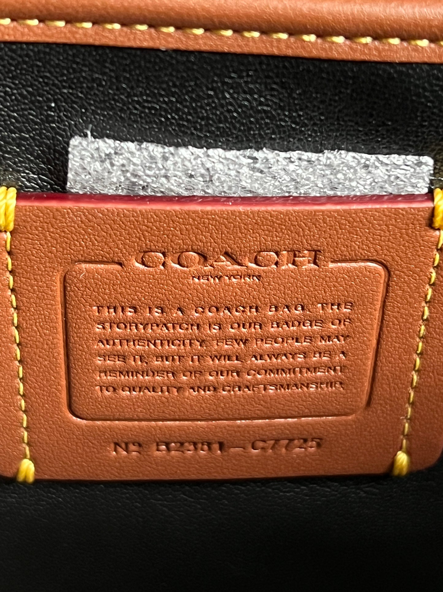 Coach Studio Shoulder Bag with Quilting