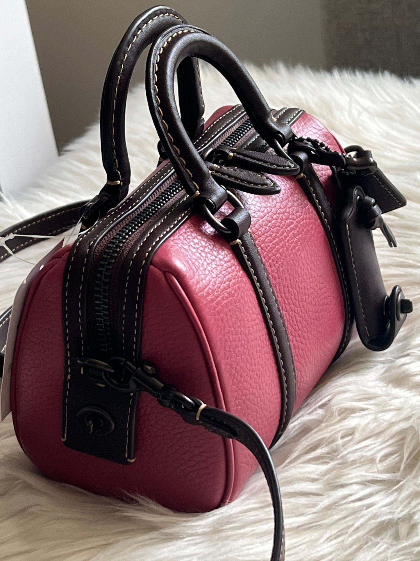 Coach Ruby Satchel 18 in Colorblock