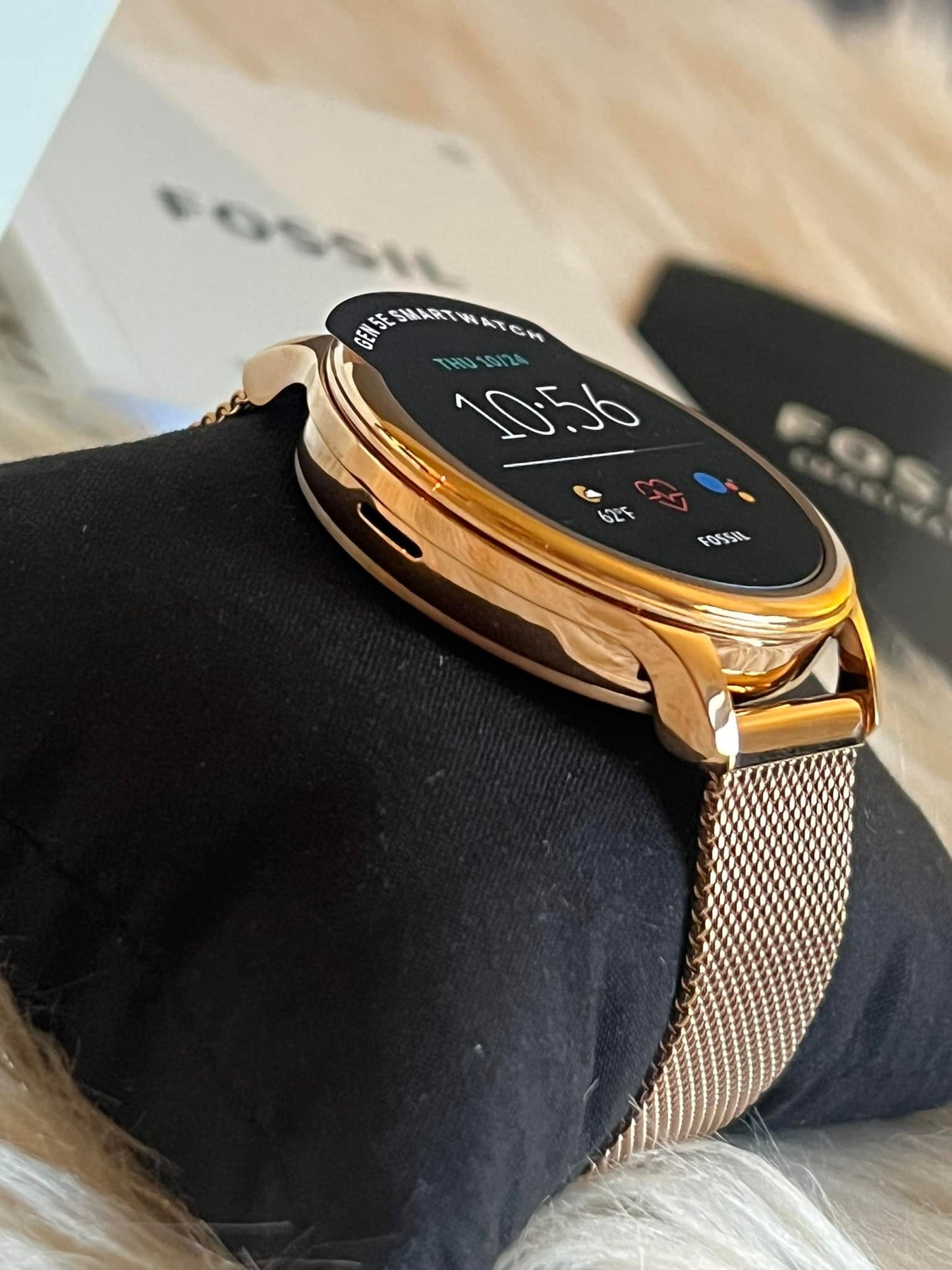 Fossil Gen 5E Smartwatch Rose Gold-Tone