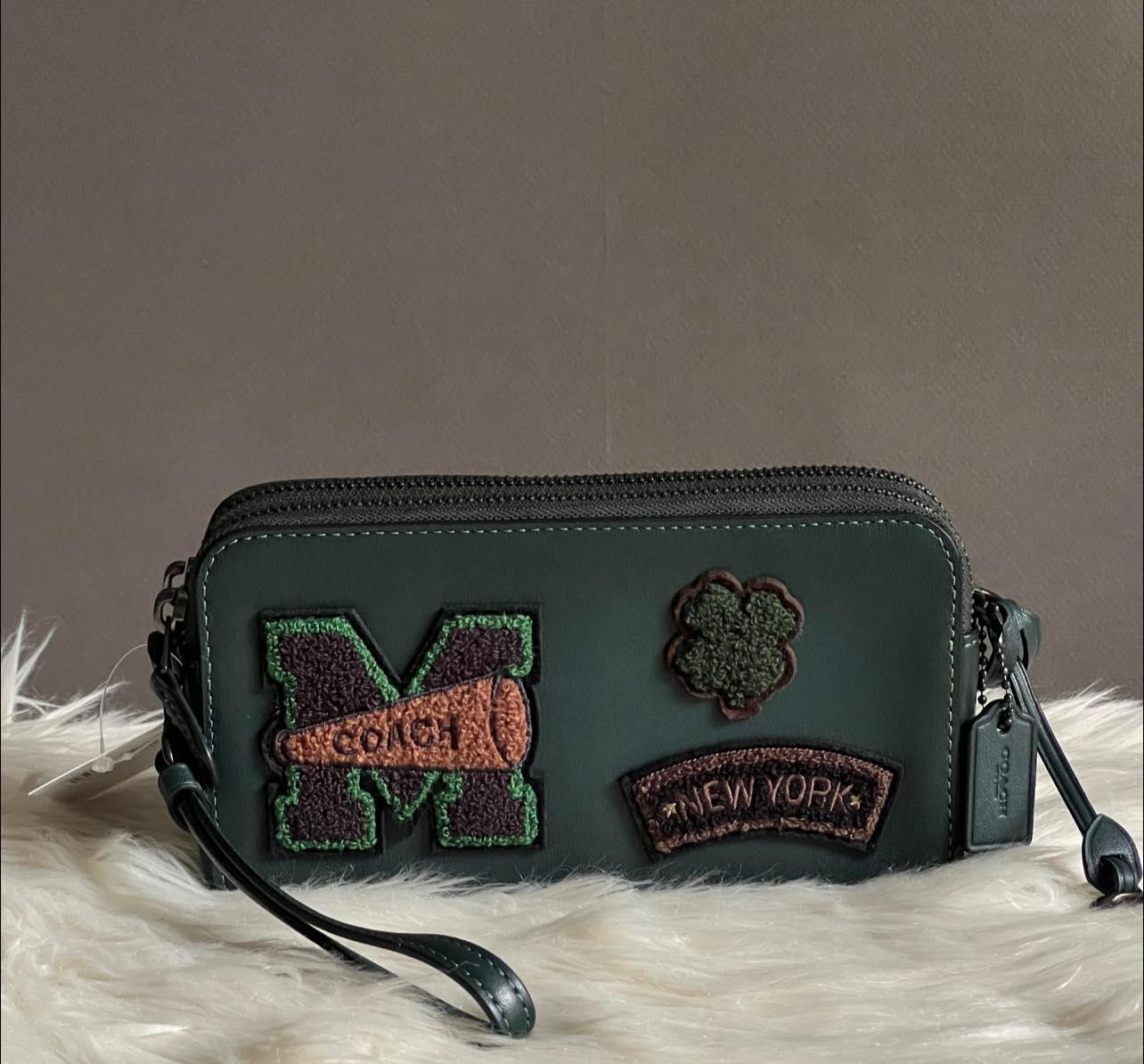 Coach Kira Crossbody with Varsity Patches