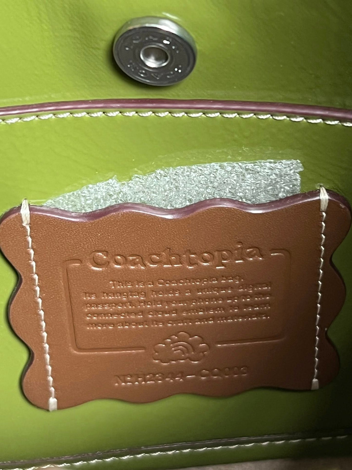 Coachtopia Ergo in Crinkled Patent Leather