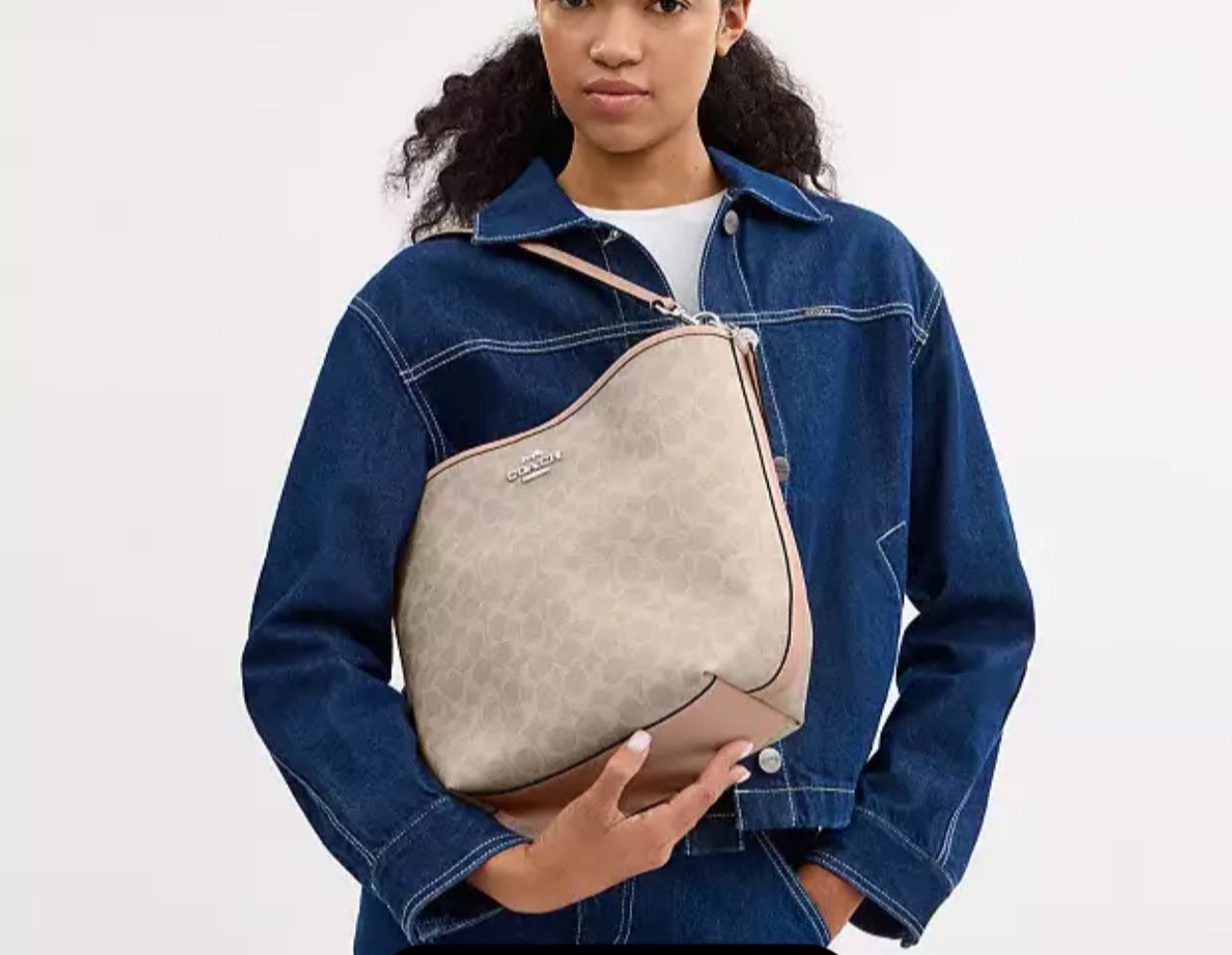 Coach City Large Bucket Bag in Signature Canvas
