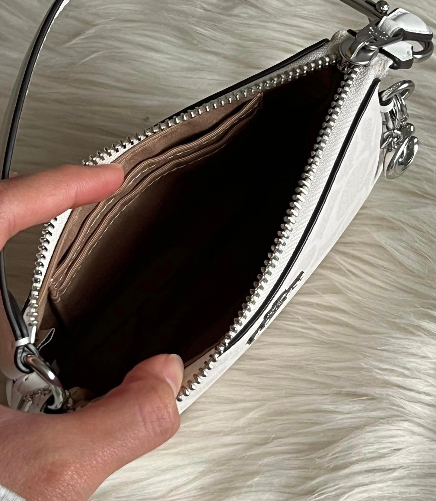 Coach Boxed Nolita 15 In Signature Canvas