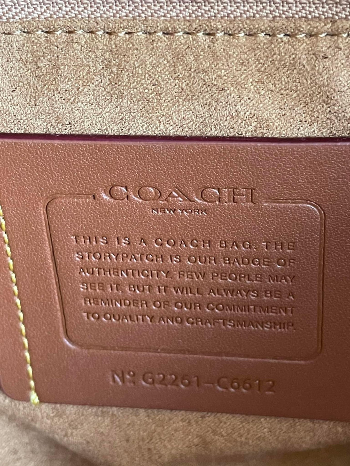 Coach Field Tote 40 with Horse and Carriage