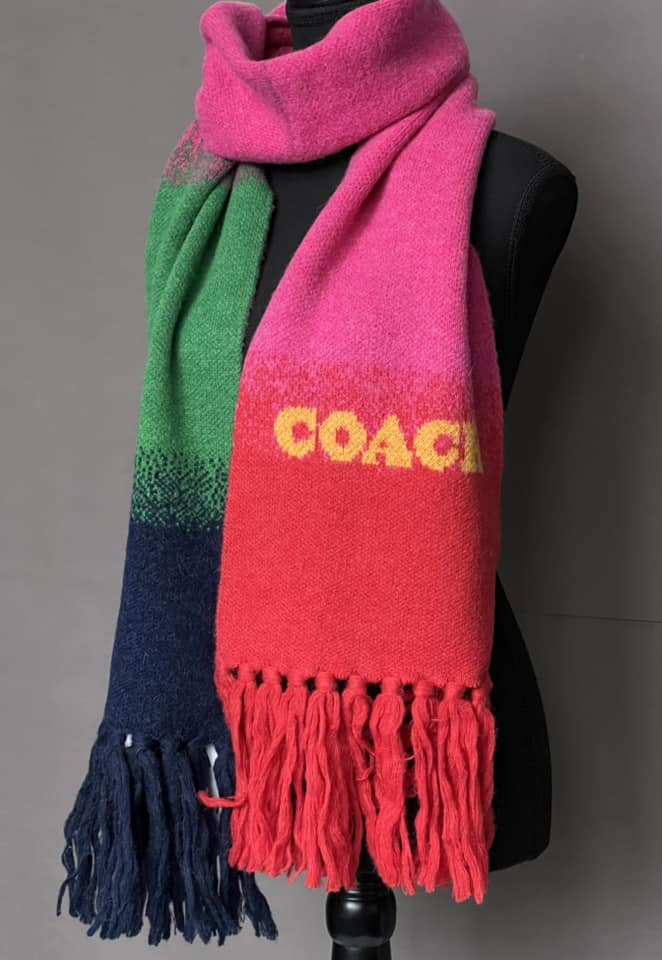 Coach Ombre Print Muffler