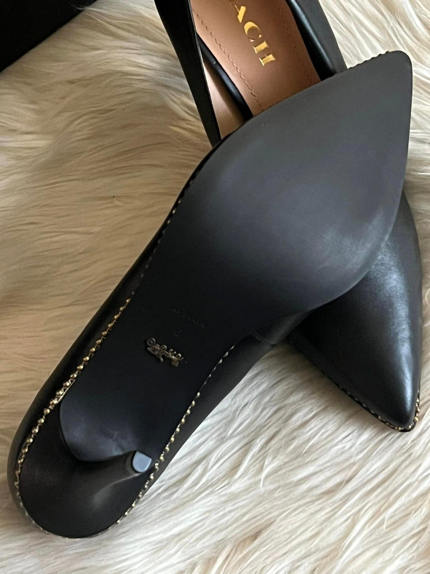 Coach Waverly Leather Pump