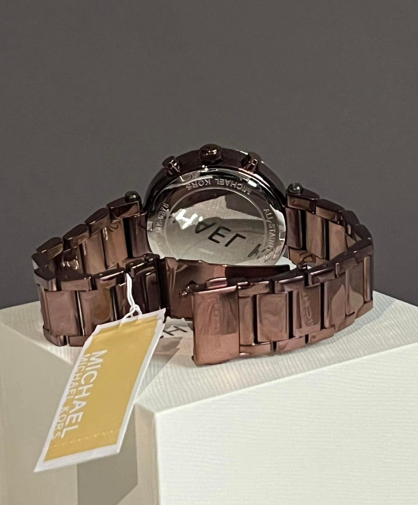 Michael Kors Women’s Parker Brown Stainless Steel Watch