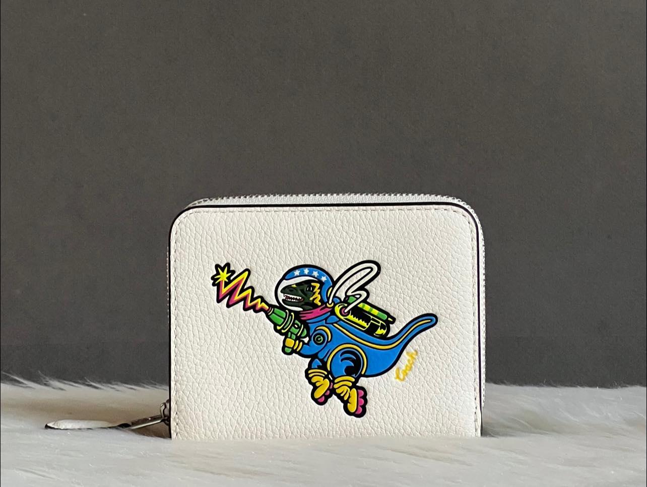 Coach Cosmic Billfold Wallet With Rexy