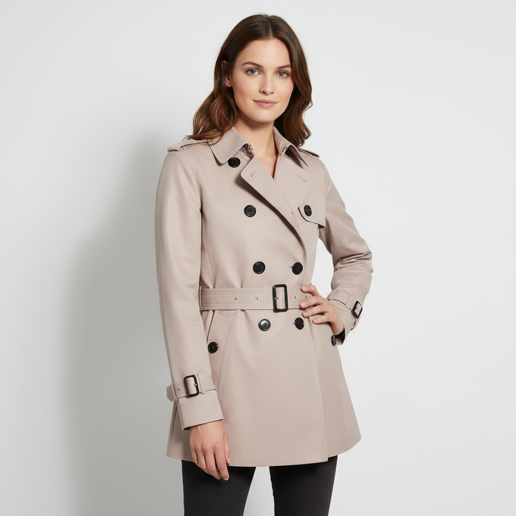 Coach Short Trench Coat