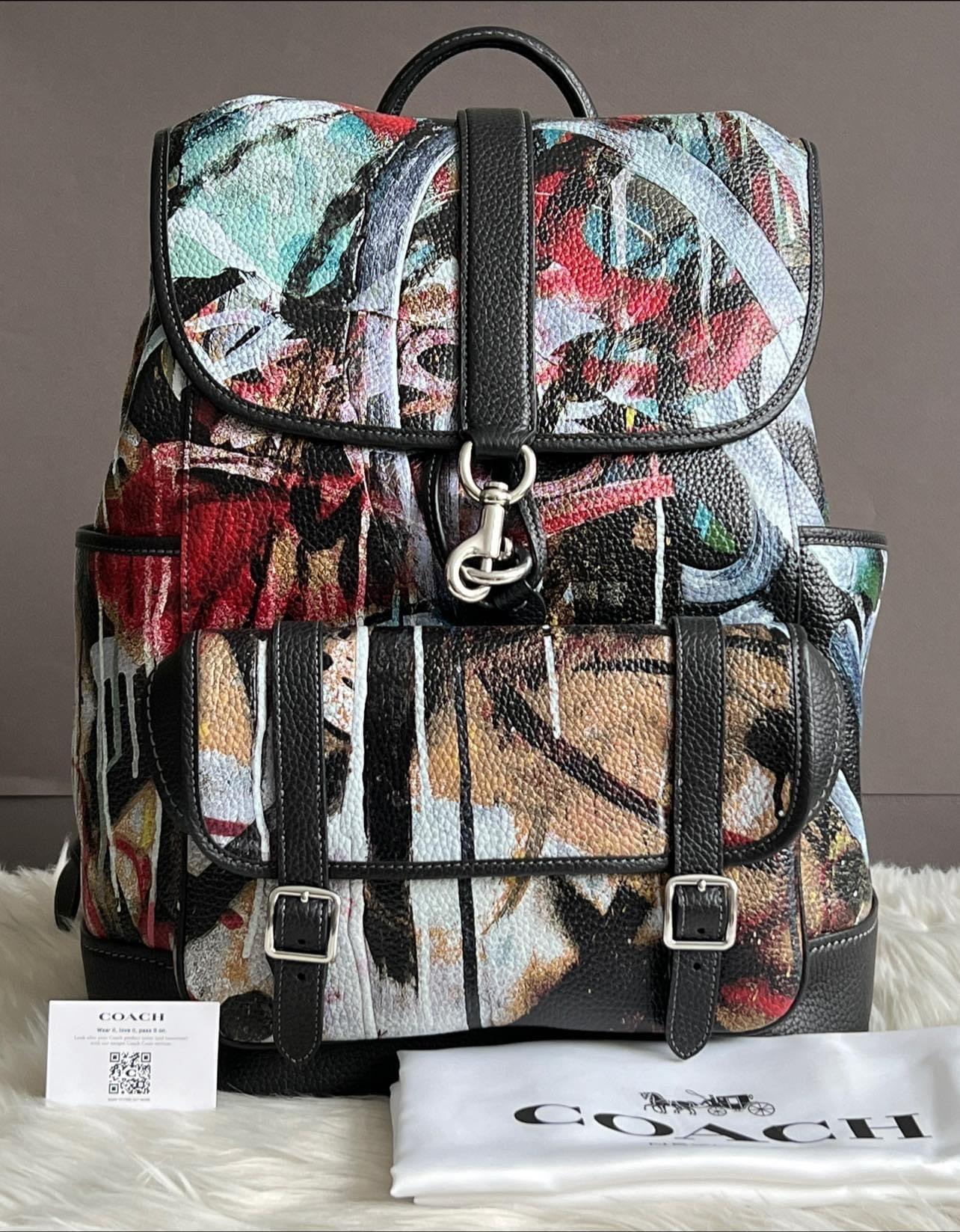 coach backpack multicolor Coach X Mint + Serf Carriage Backpack – Club de Mode