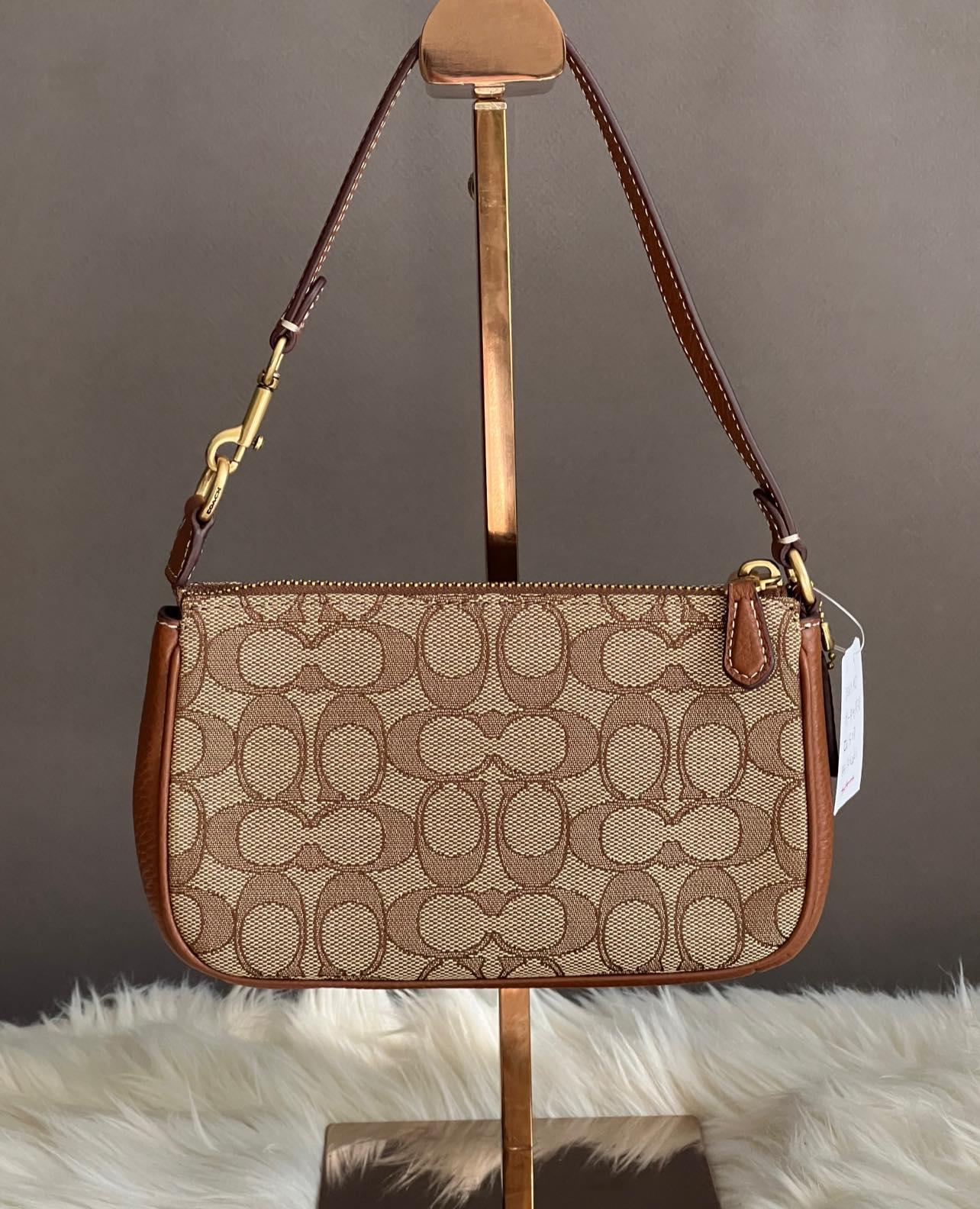 Coach Disney X Nolita 19 in Signature Jacquard with Mickey Mouse Print