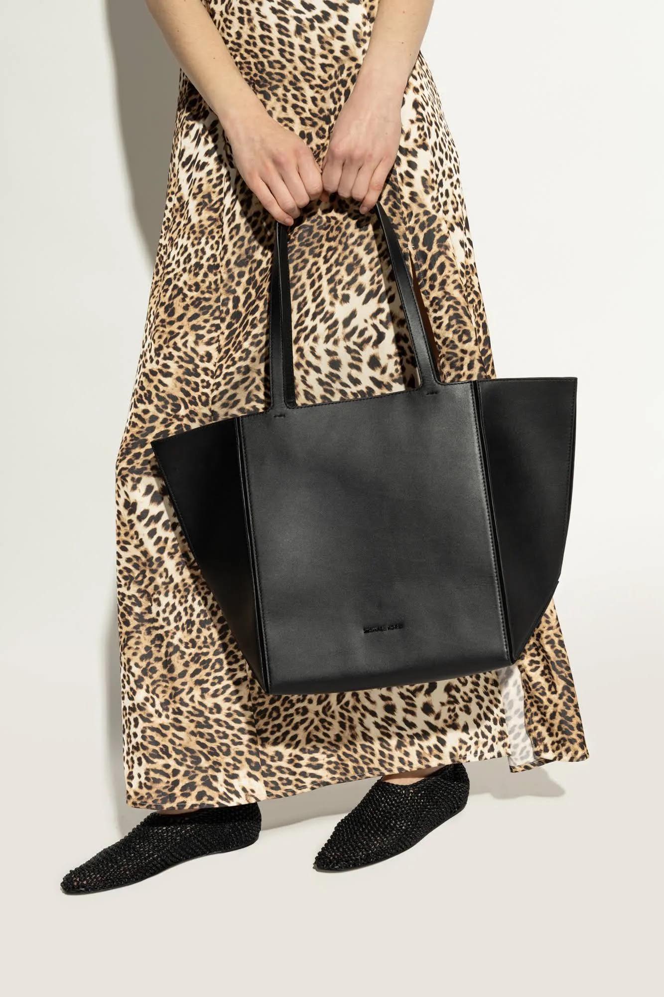 Michael Kors Jordi Large Leather Tote Bag