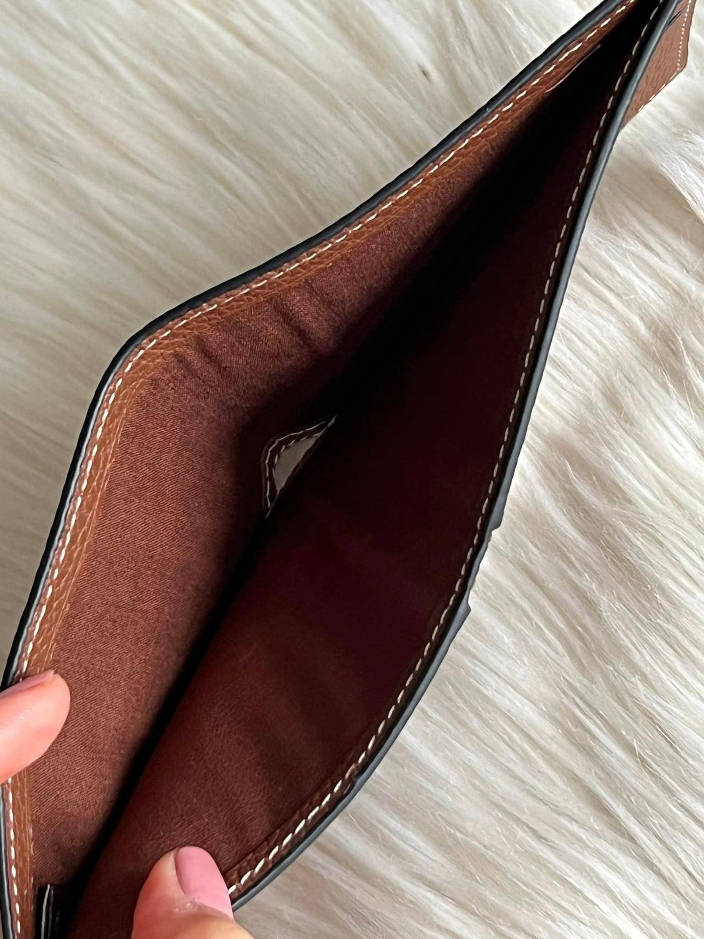 Coach Men’s Slim Billfold Wallet In Signature Leather