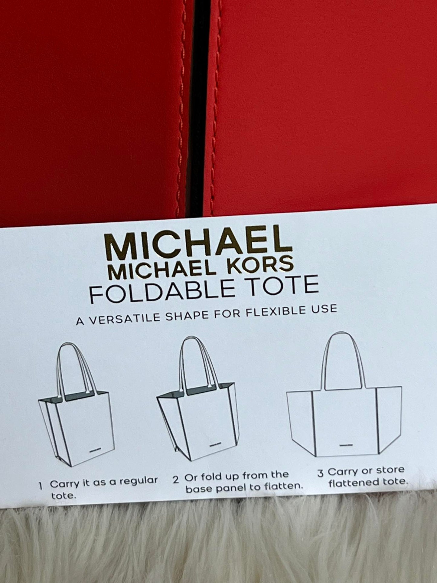 Michael Kors Jordi Large Leather Tote Bag