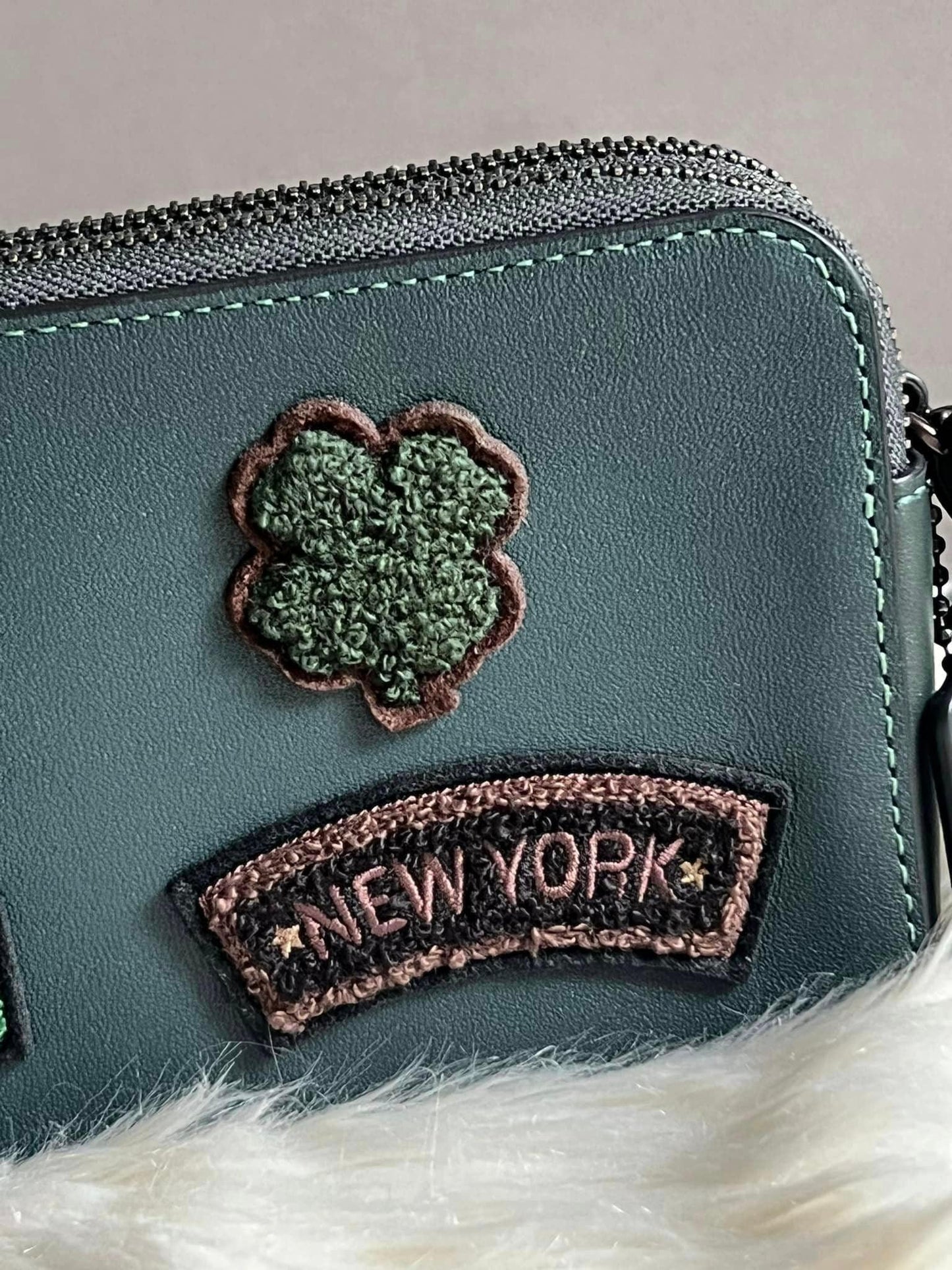 Coach Kira Crossbody with Varsity Patches
