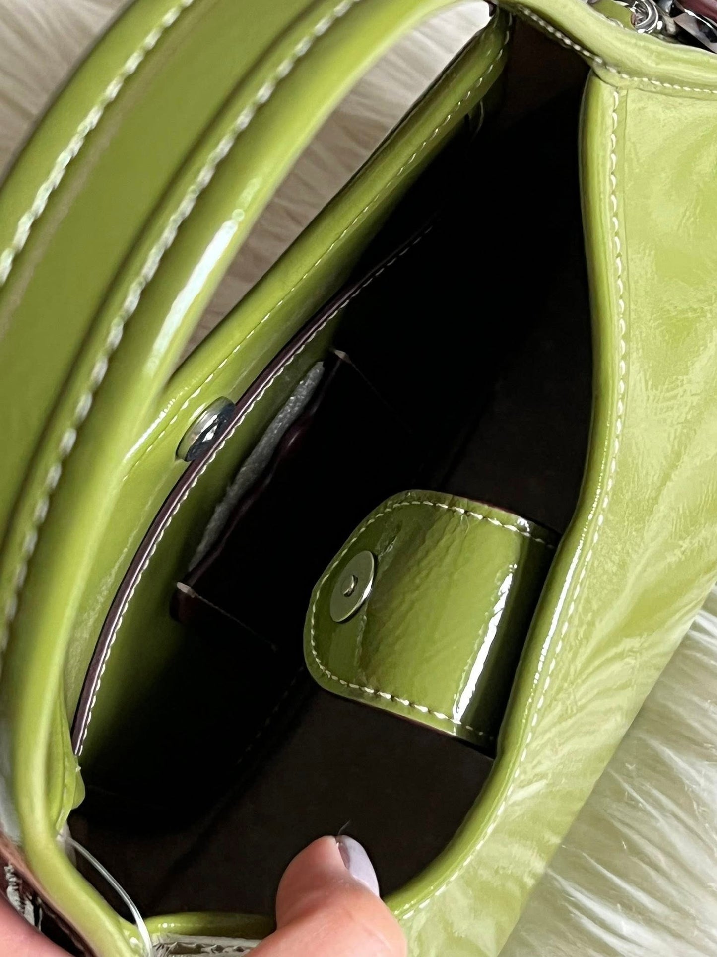 Coachtopia Ergo in Crinkled Patent Leather