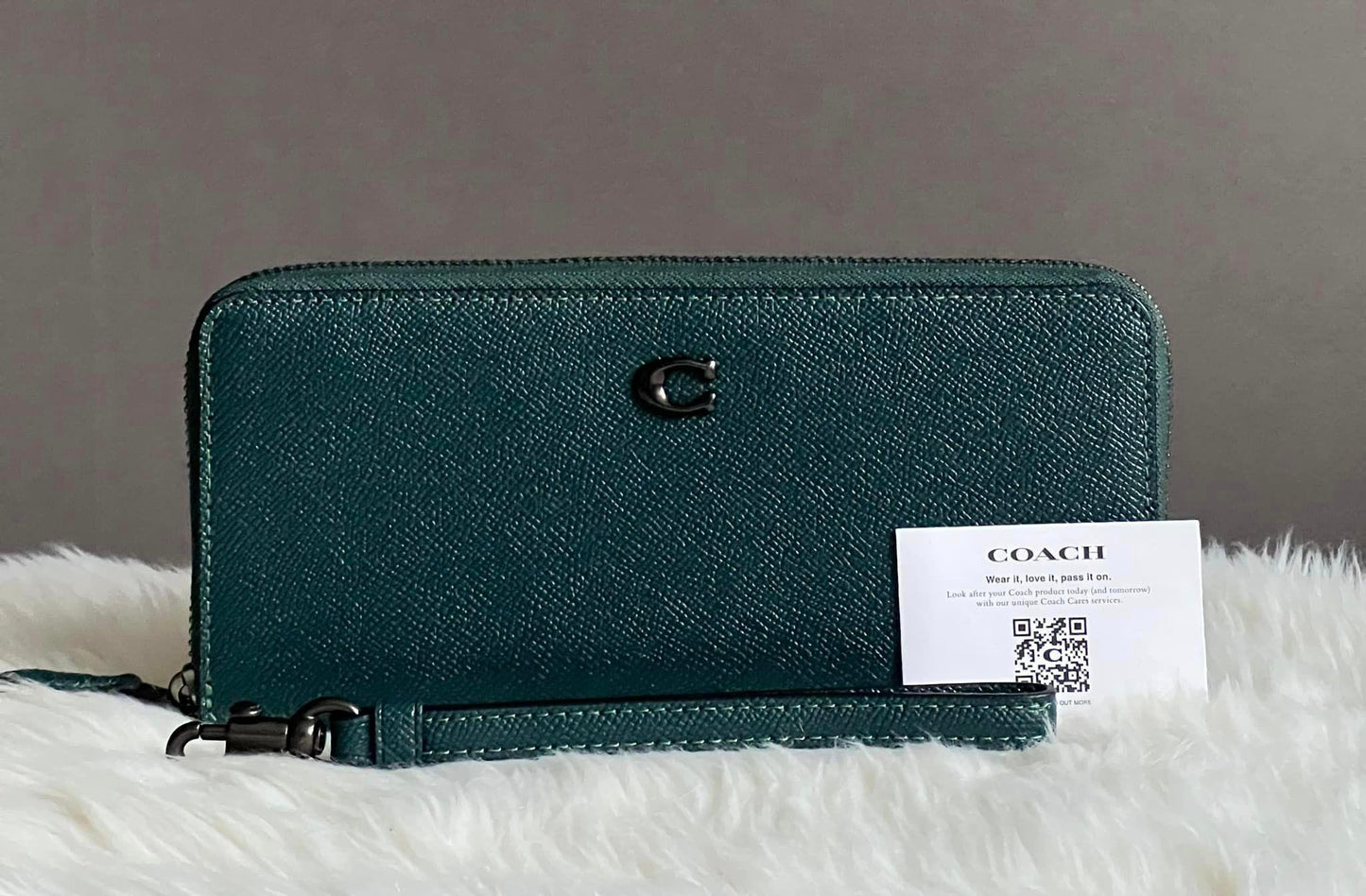 Coach Continental Crossgrain Wallet