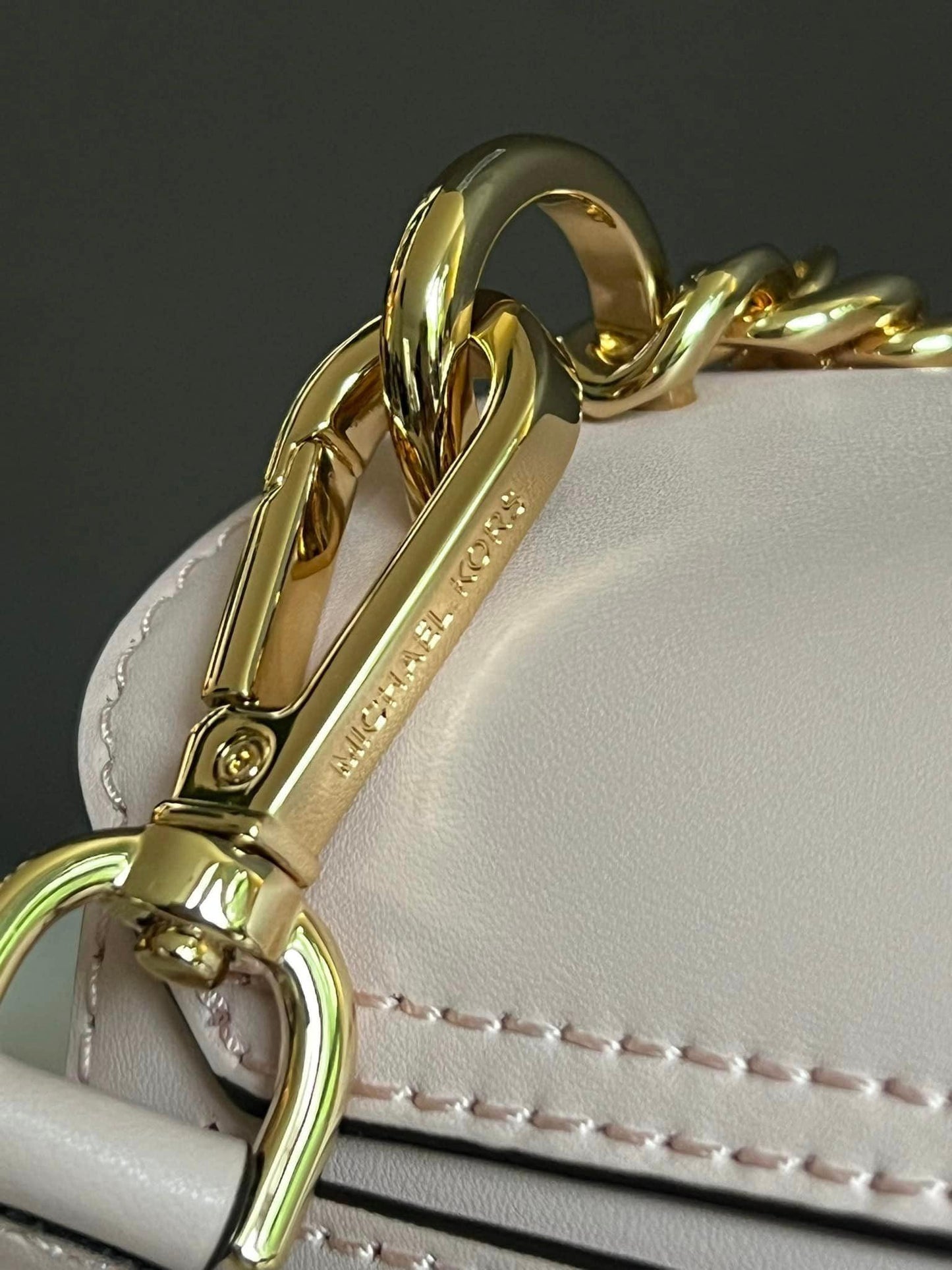Michael Kors Lita Medium Leather Crossbody Bag