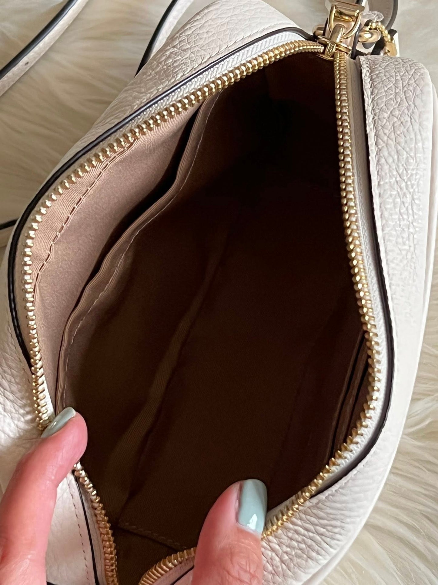 Coach Mini Jamie Camera Bag in Signature Leather