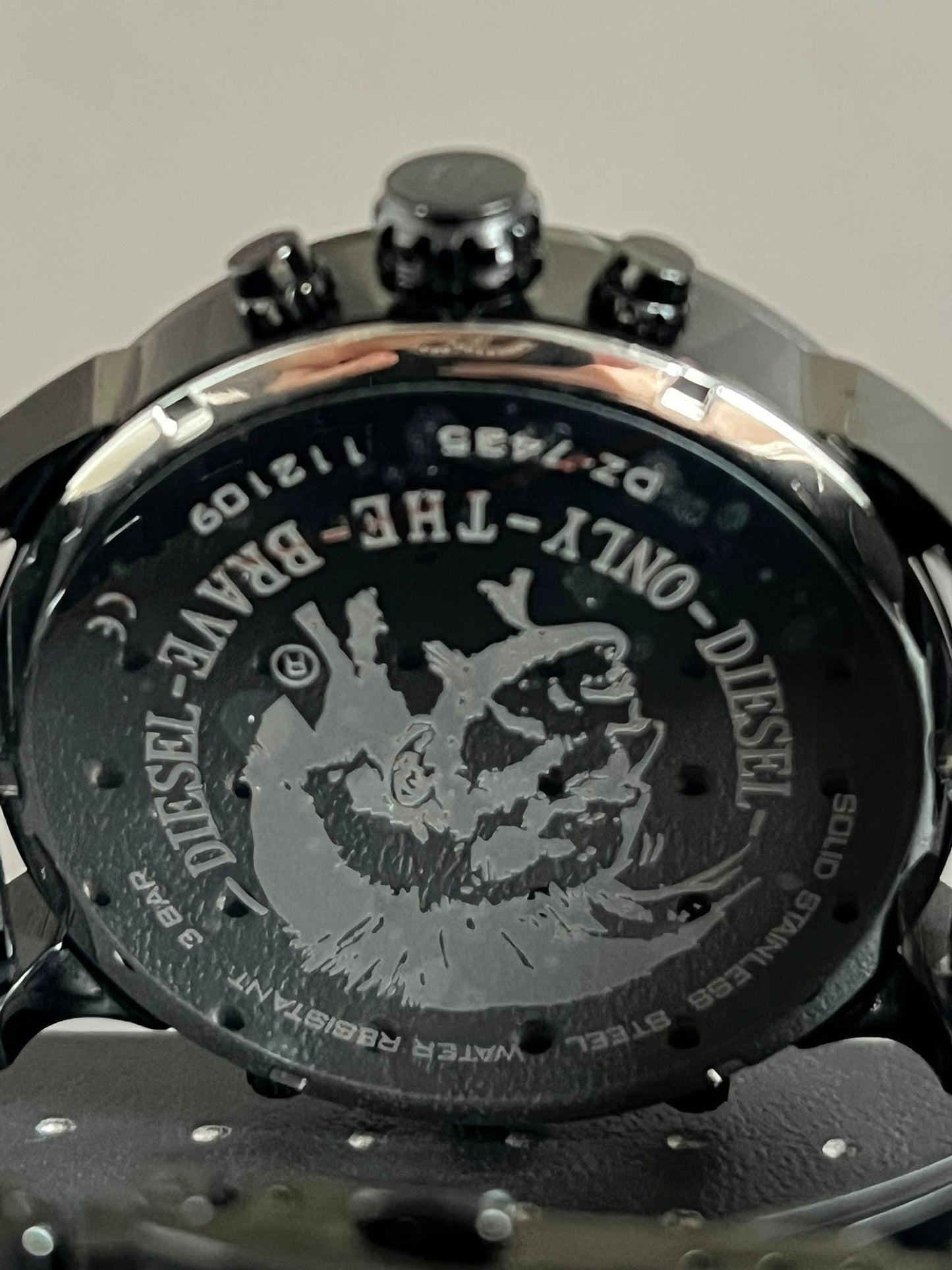 DZ7435 - Diesel Men’s Mr. Daddy 2.0 Chrono Black Dial Leather Watch