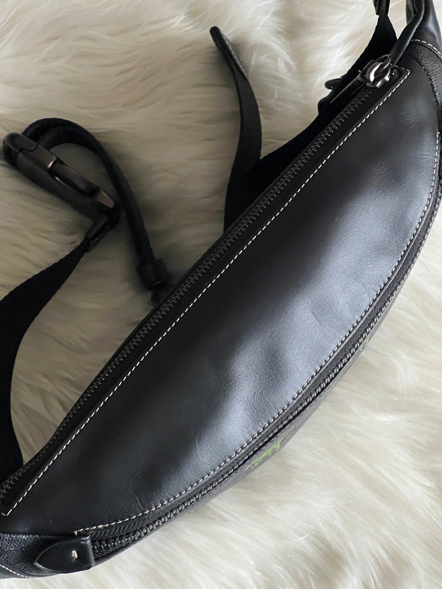 Coach League Belt Bag in Signature Canvas with Rexy Print