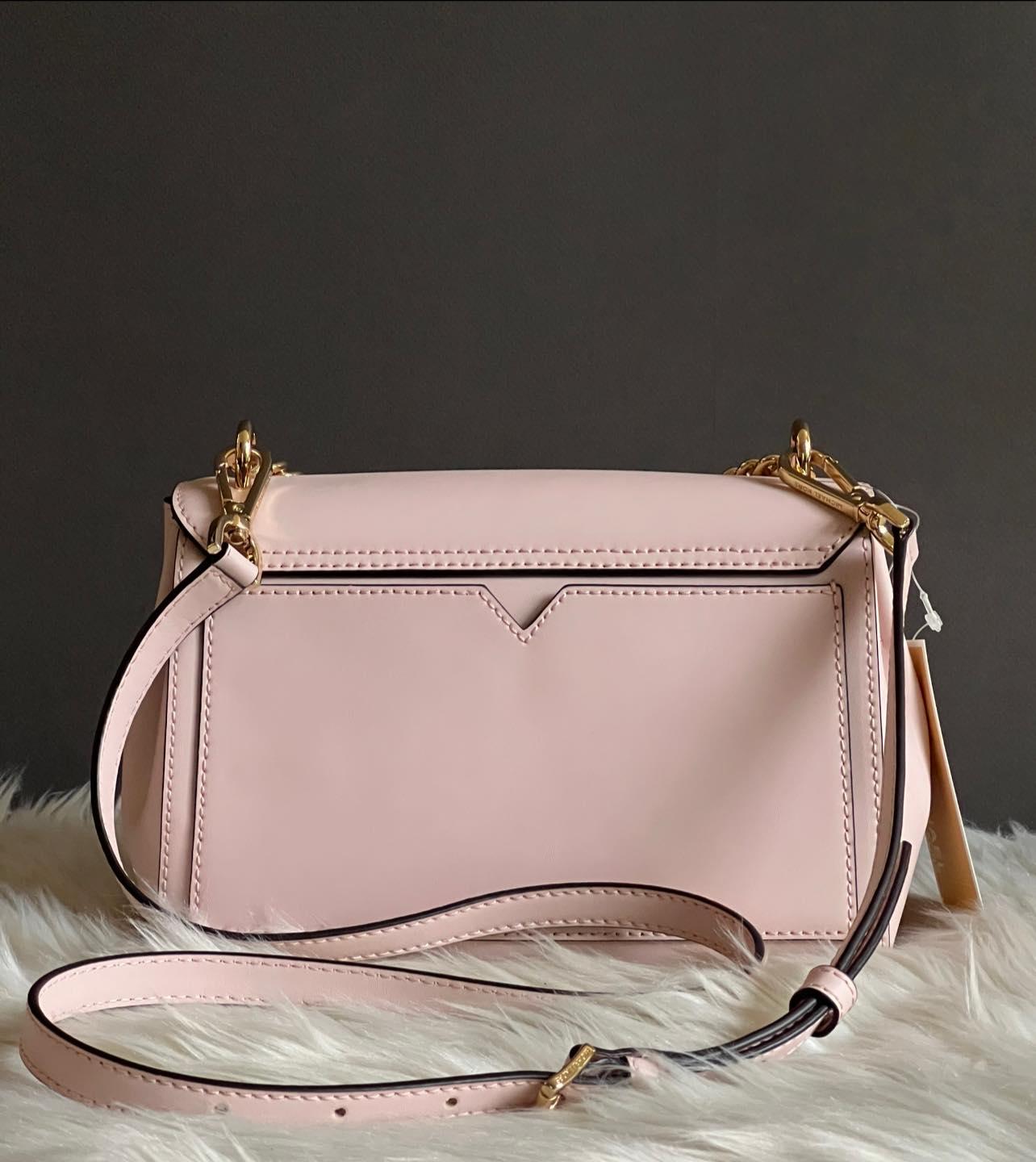 Michael Kors Lita Medium Leather Crossbody Bag