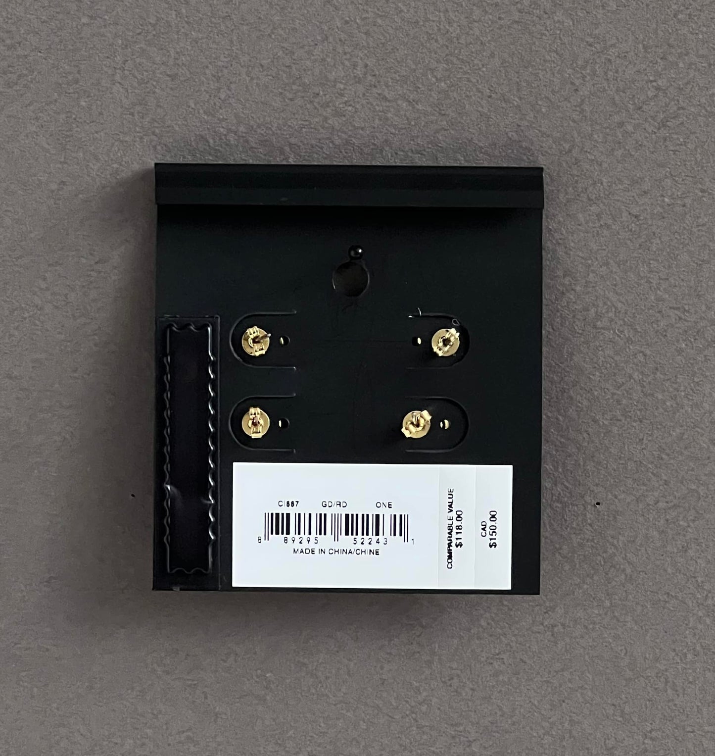 Coach Strawberry Signature Stud Earrings